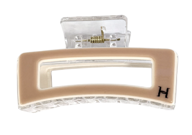Lucid Hair Clip- Beige