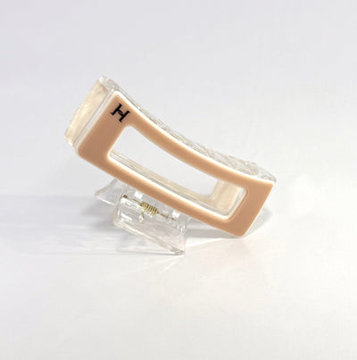 Lucid Hair Clip- Beige