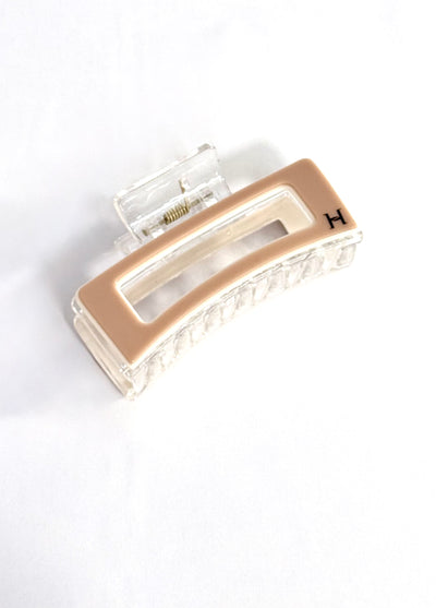Lucid Hair Clip- Beige