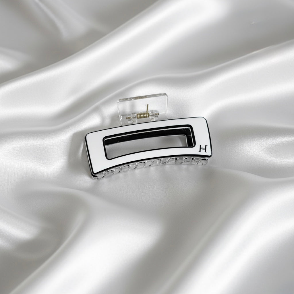 Lucid Hair Clip- White